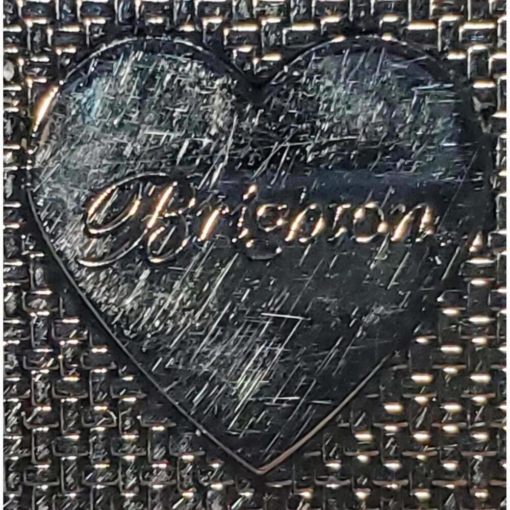 BRIGHTON PILL BOX Love Beat COLLECTION Red W/ Silver Heart - Picture 8 of 10